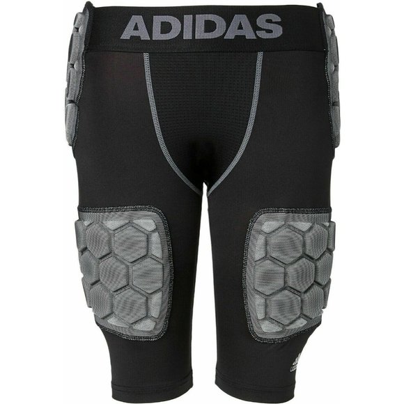Boys Adidas Climacool Padded Compression Football Girdle Shorts Youth Medium - Picture 1 of 8